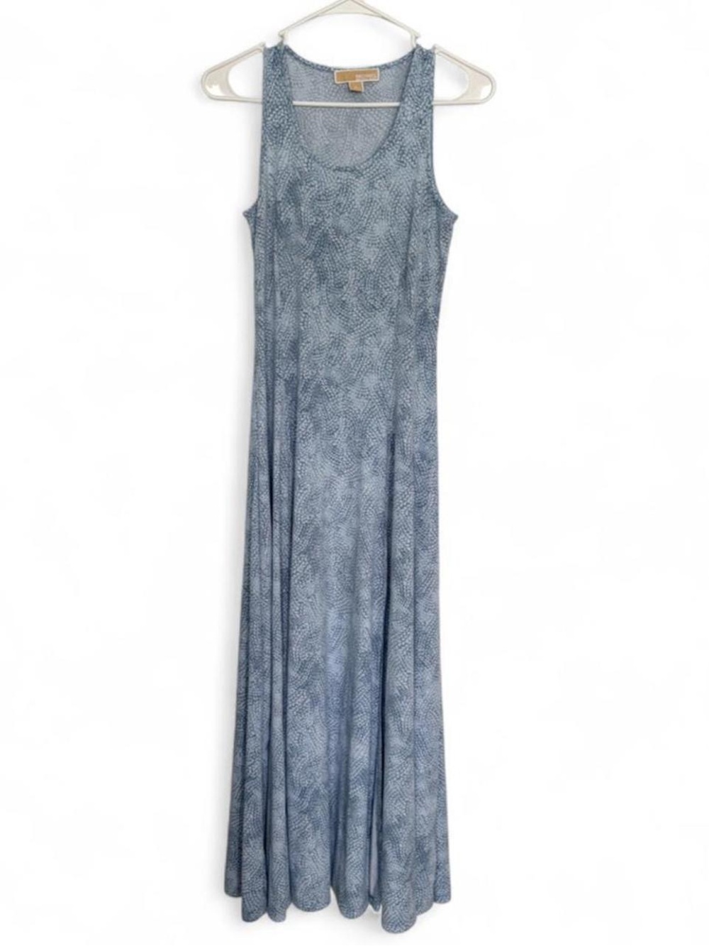 Michael Kors Blue & White Coastal Maxi Dress - Picture 2 of 5
